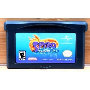 Spyro Season Of Ice (2001) Nintendo Gameboy Advance Cartridge Only‎